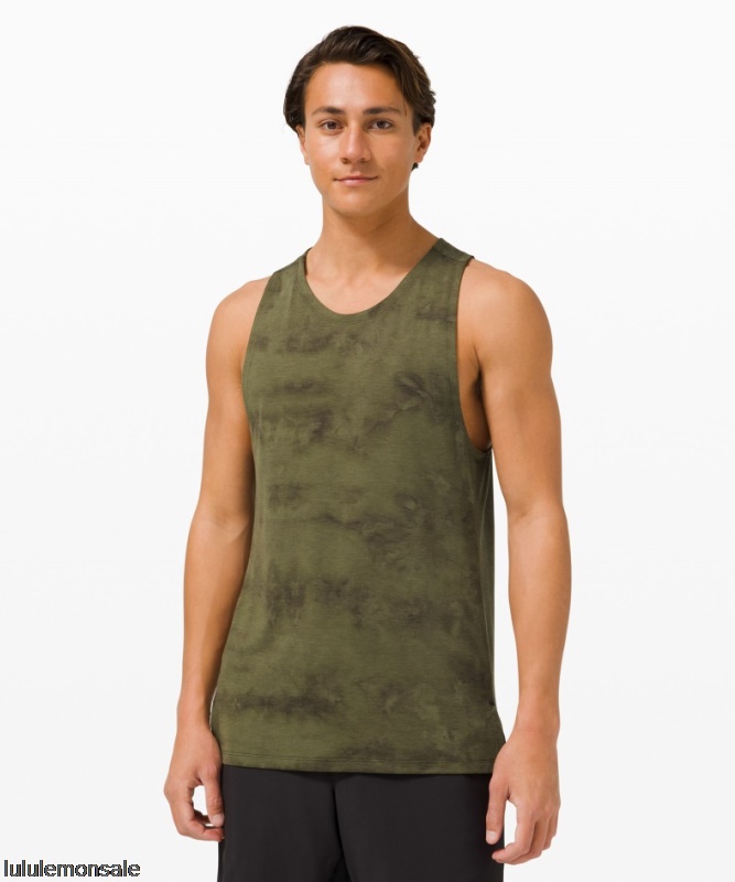 Lululemon Deutschland DELULU996 | Always Agile Tanktop Dark Olive